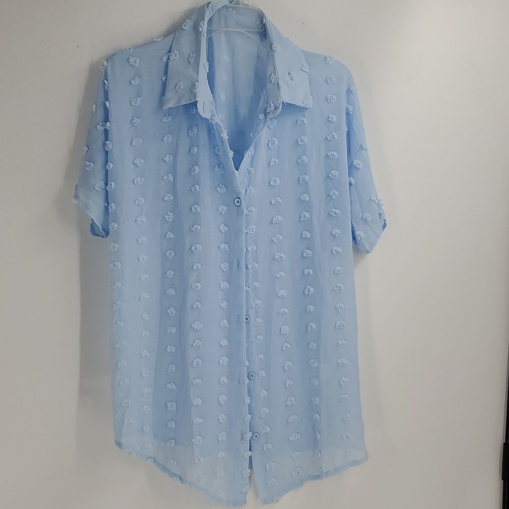 Women's Blue Blouse